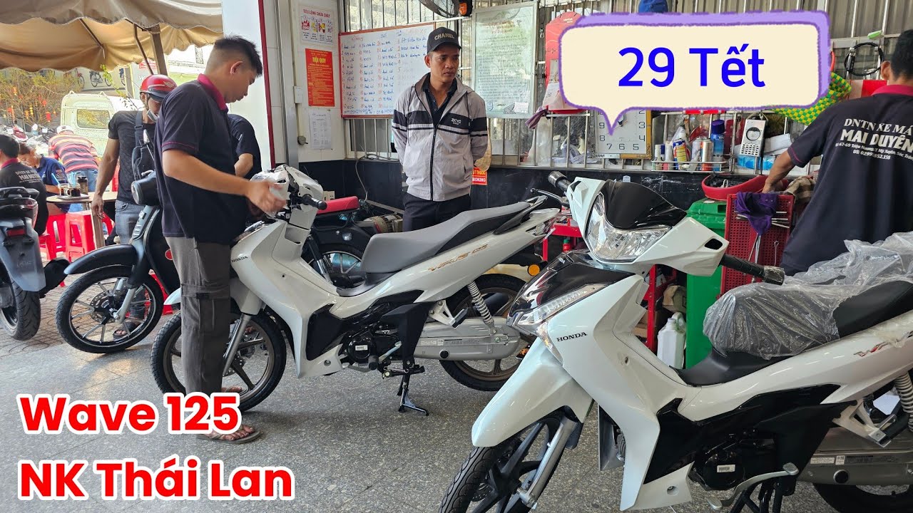 Cặp Wave 125i 2025 & 2026 Tết Bính Ngọ tại CH Mai Duyên. Khải Phạm #wave #125 #2026 #wave125 #ship 