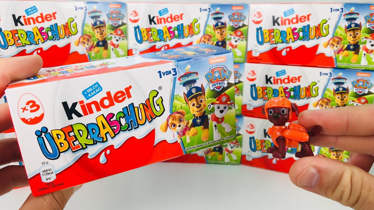 Новый Сезон Киндер Сюрприз VQ 2024|Щенячий Патруль 24 Kinder Surprise Überraschung VQ Paw Patrol 24