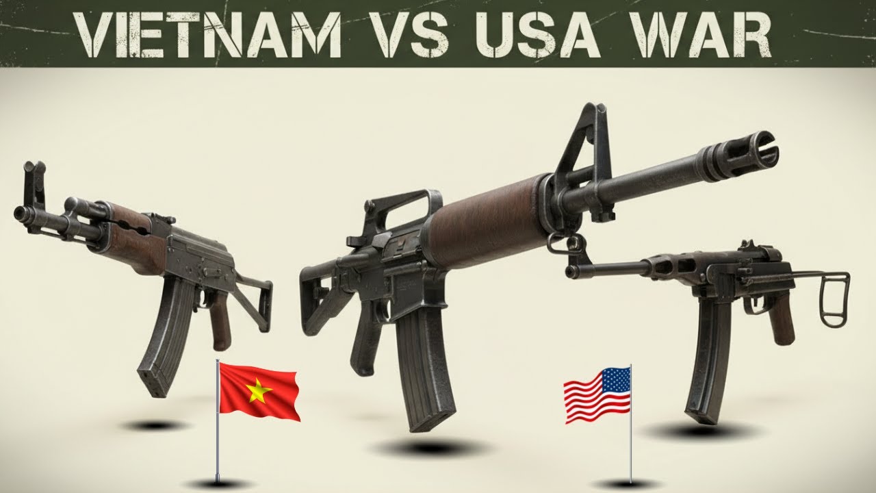 Every Weapon Used by Vietnam Against USA