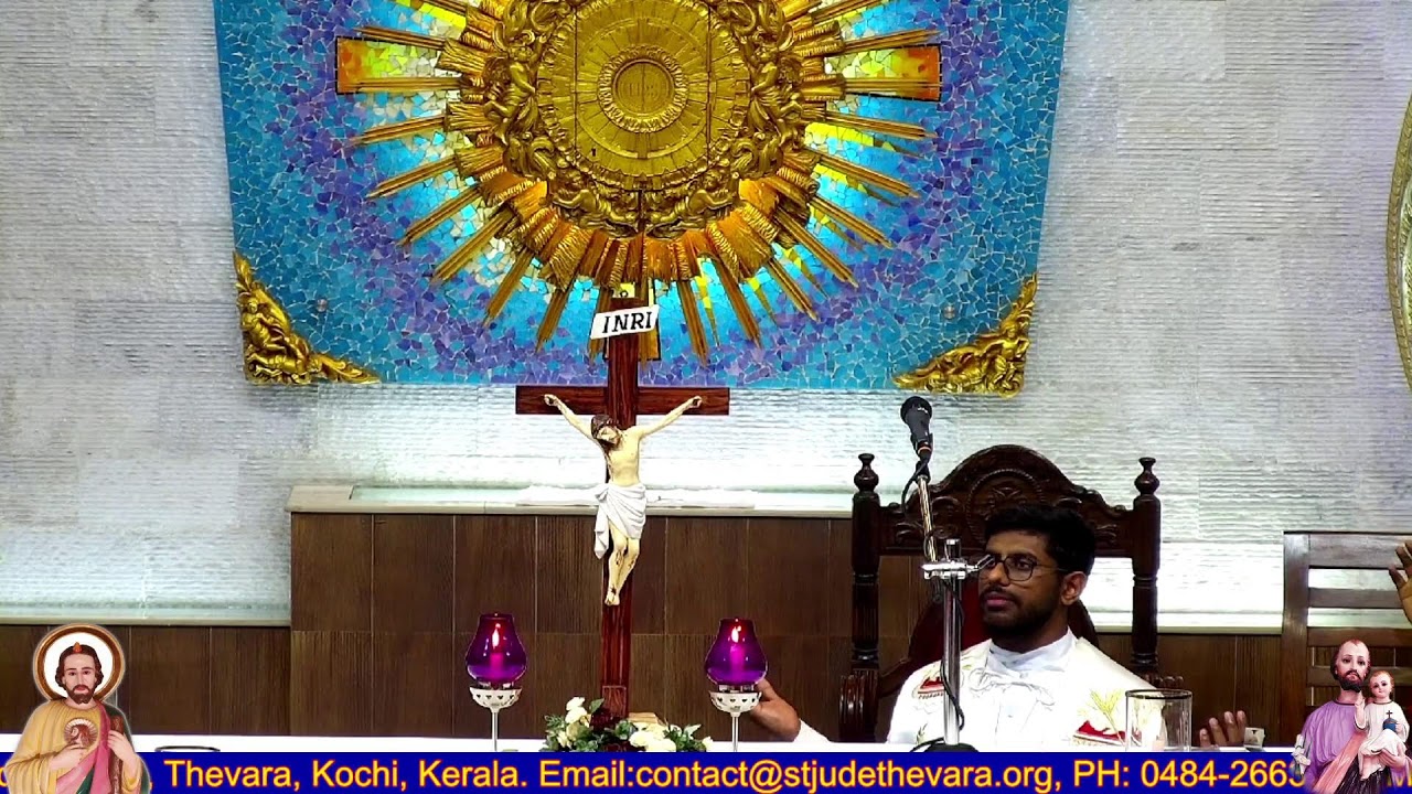 09-03-2026 MONDAY Navanal 05.30 PM  Holy Mass  St Joseph & St JUDE Church Thevara