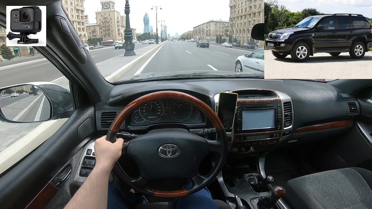 2008 Toyota Prado 120 2.7i | POV Test Drive / sürüş
