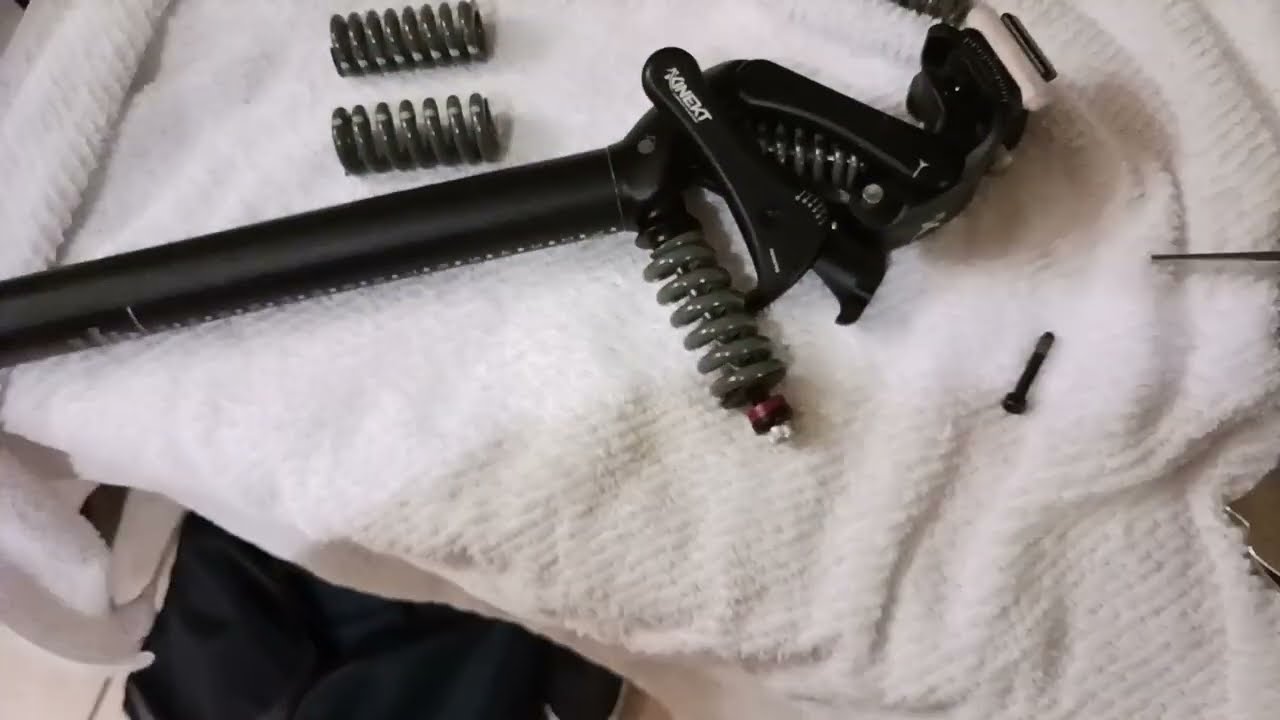 924. KINEKT XR Bike Suspension Seatpost Spring Change Springs Lower How To Kinect Ebike Bicycle PEV