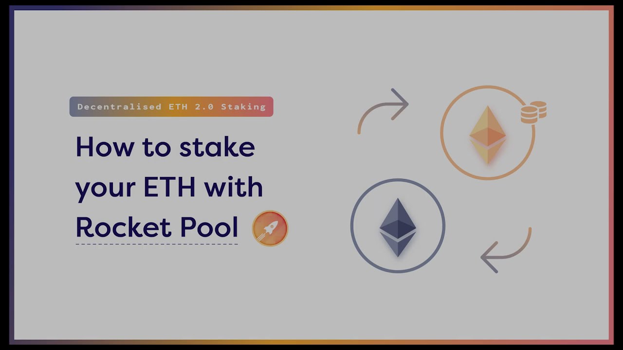 How to swap your ETH for rETH? Staking with Rocket Pool!