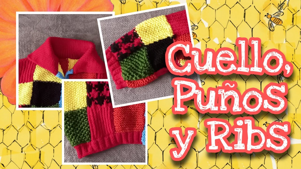 Cuello, Puños y Ribs // Cómo calcular los puntos // CARDIGAN Harry Styles