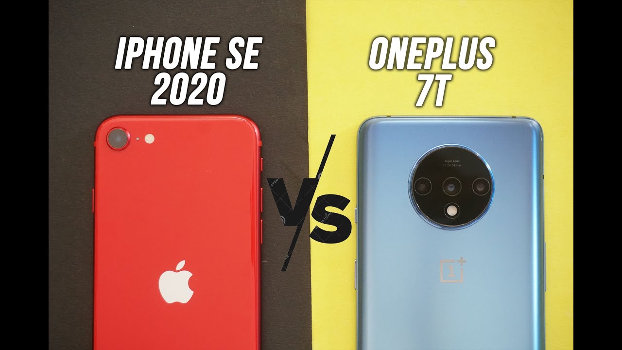 iPhone SE 2020 vs OnePlus 7T Camera Comparison
