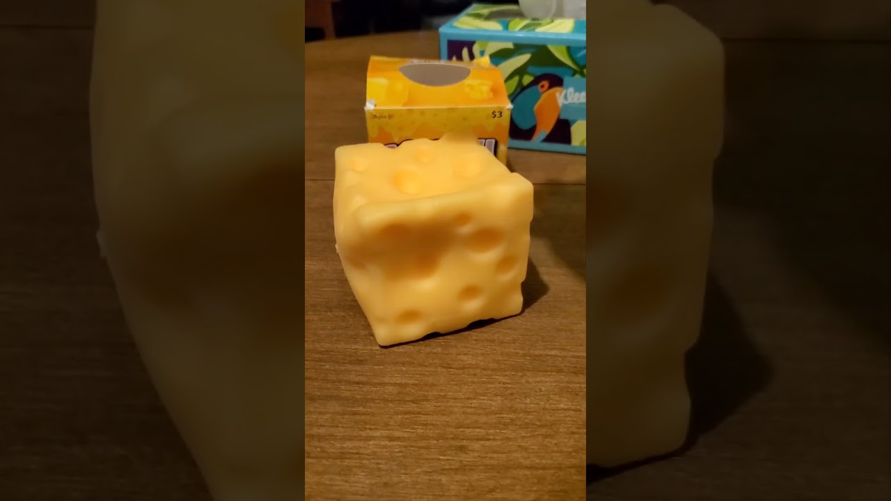 WOW! ASMR! SQUISH CHEESE 🧀! #asmr #amazing #cheese #squishy #toy #short #viral #trending #new