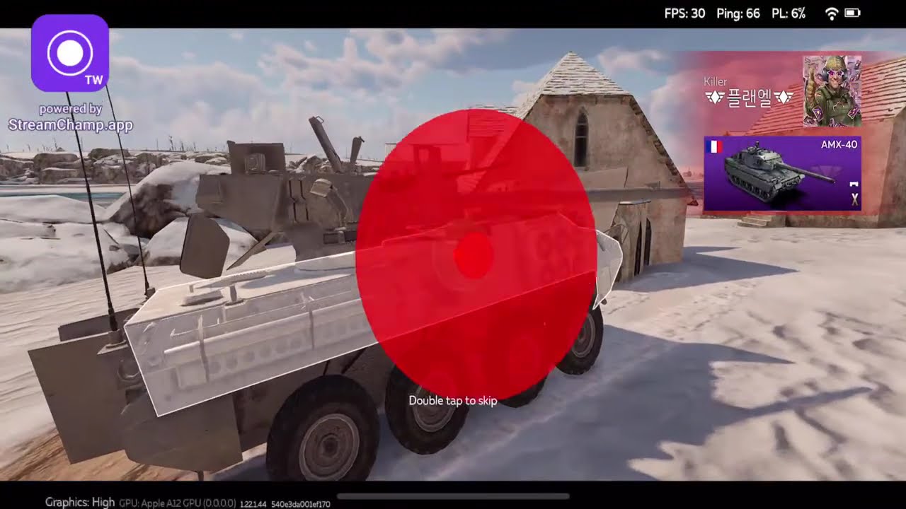 War thunder tank Broadcast powered by StreamChamp