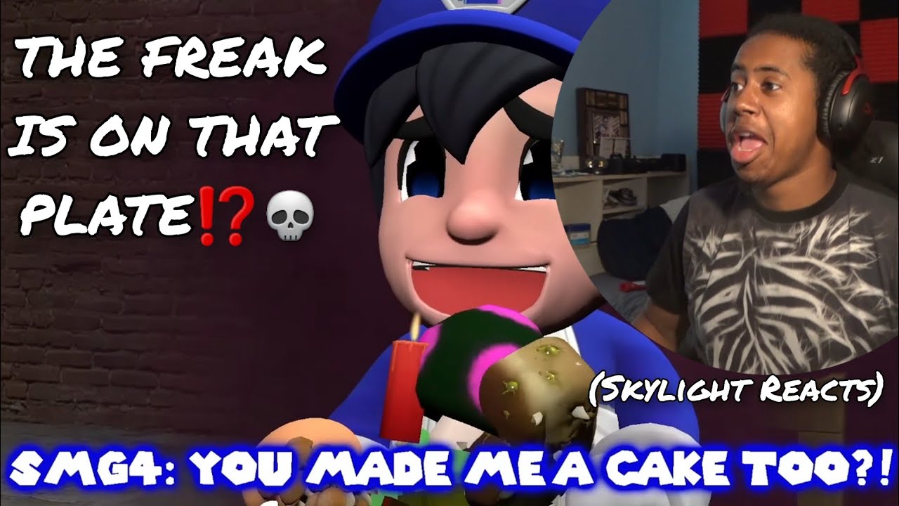 DO NOT EAT THAT CAKE! | SMG4: Super SMG4 Party | (Skylight Reacts)
