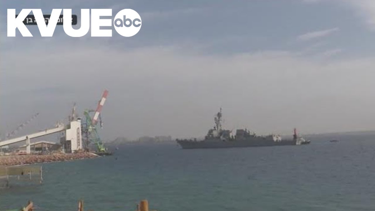US warship arrives in Middle East amid US-Iran tensions