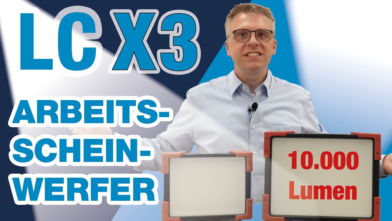 Kabelloser Arbeitsscheinwerfer | Wir bringen Licht ins Dunkel!