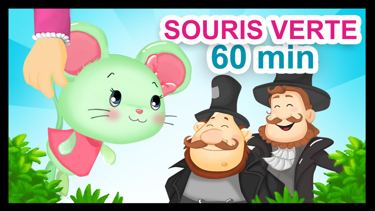 Une Souris Verte - 1H de comptines et chansons Titounis