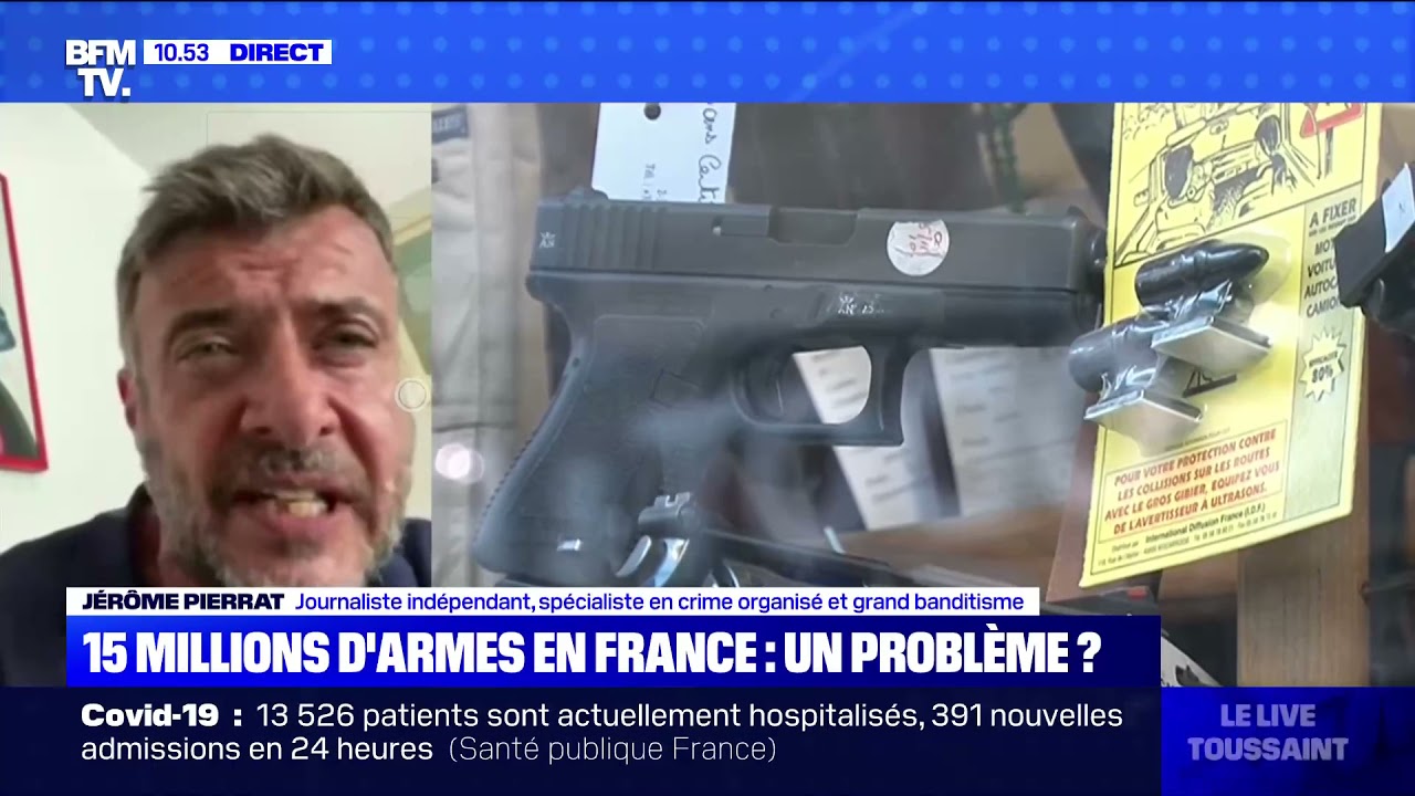 Possession d’armes Chasseurs et tireurs sportifs FINIADA BFM TV