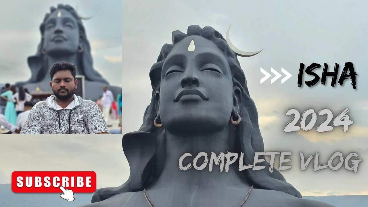 Chennai to Isha Youga centre | Adiyogi | Light Show | Coimbatore | Shivan | Moto Vlog | Bike Trip