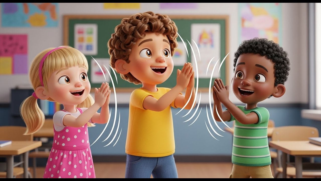 If You’re Happy and You Know It | Classic Action Song for Kids | Nursery Rhymes & Sing-Along