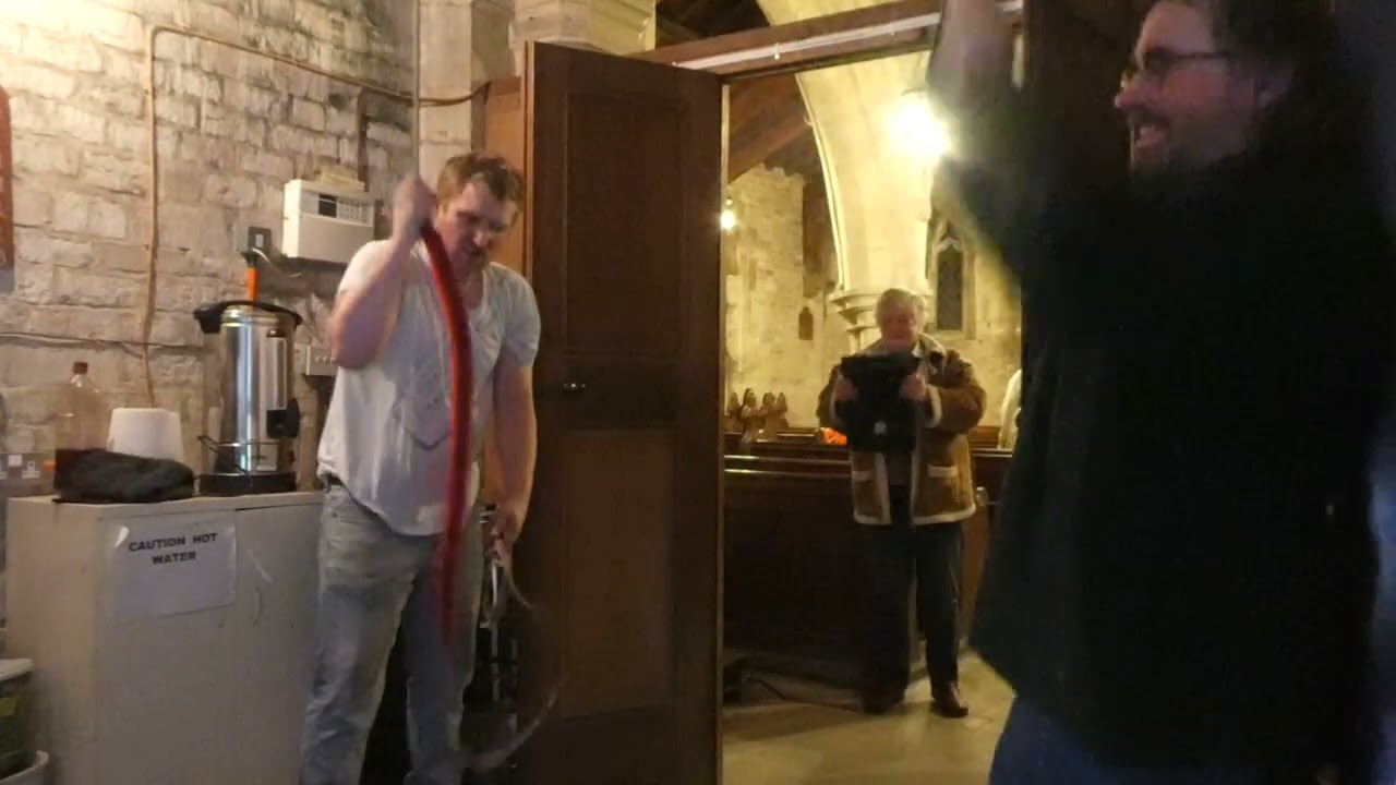 Bellringing at Dorrington, Lincs, 3, 9-3-25 in A.
