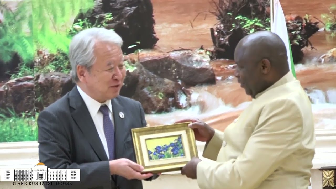 Le Président burundais reçoit le Président de l'Agence Japonaise de Coopération Internationale #JICA