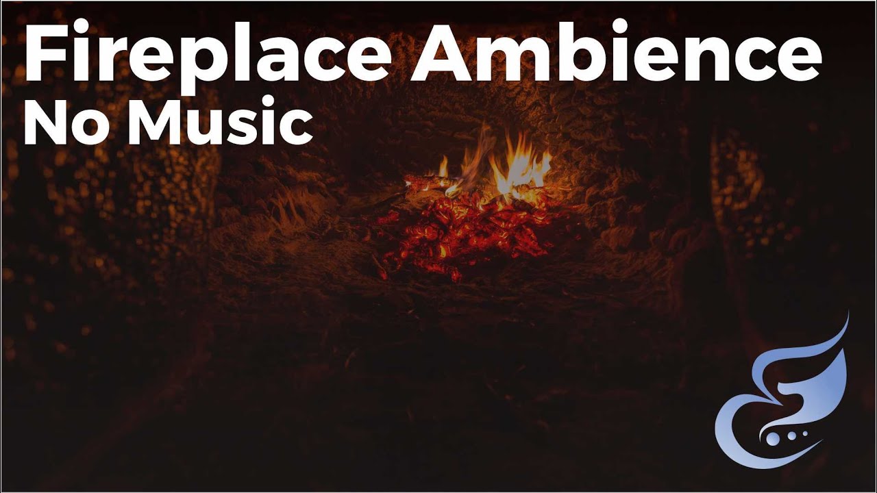 12 Hours Fireplace Ambience No Music (Background ASMR Ambience, Nature Sounds)