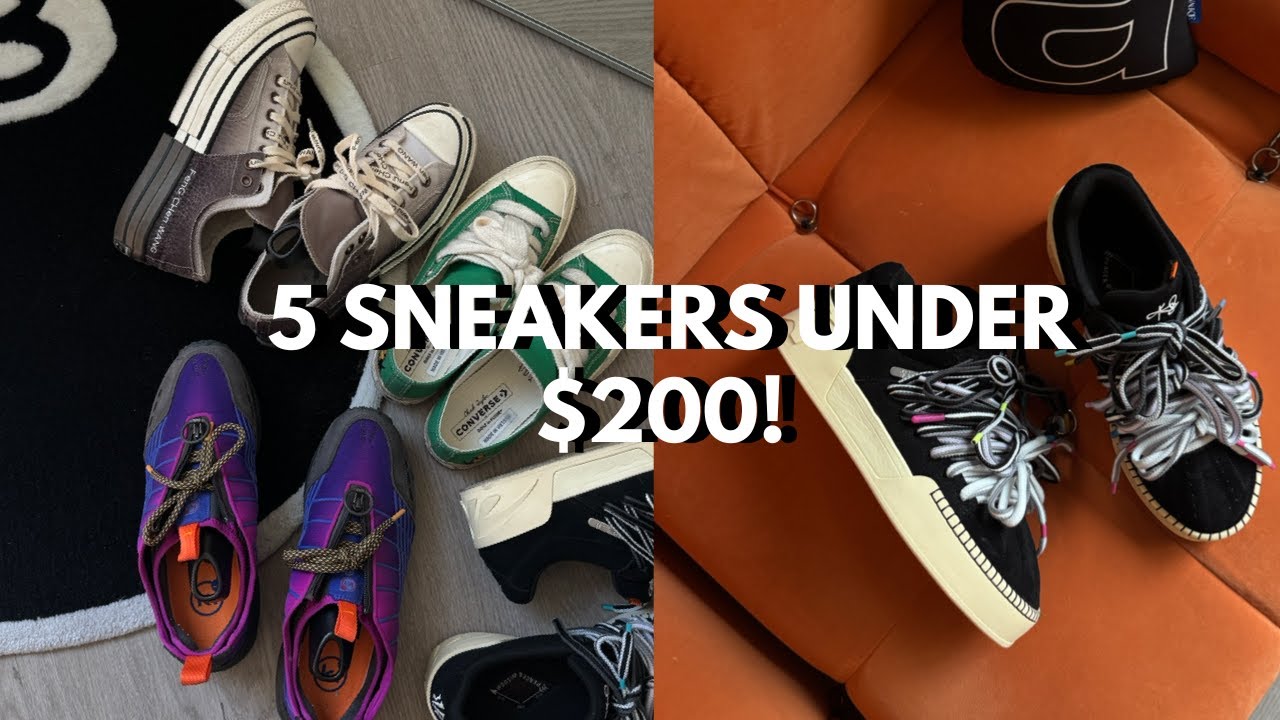 5 BUDGET FRIENDLY SNEAKERS THAT YOU SHOULD LOOK INTO!