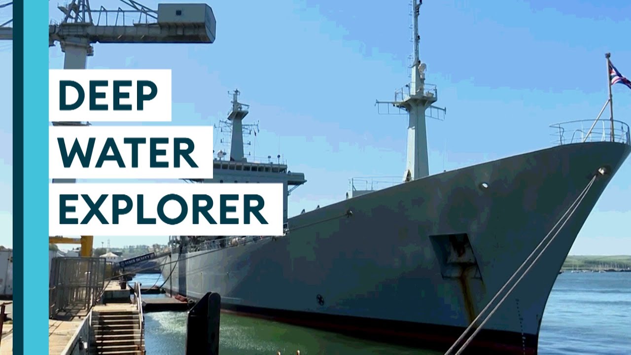HMS SCOTT: What's It Like On The Navy's Only Deep-Water Survey Ship? 🚢