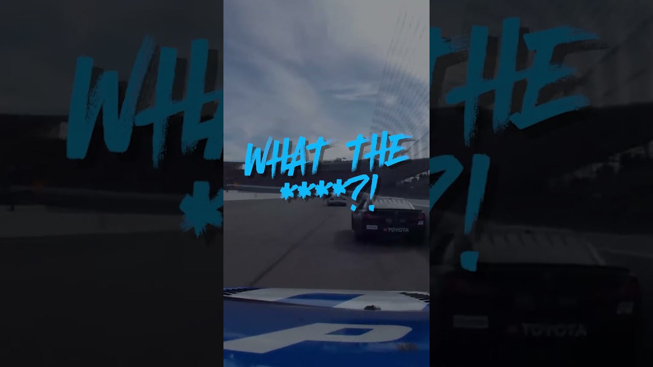 Denny Hamlin and Ty Gibbs HEATED NASCAR radio
