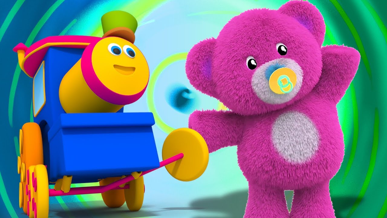 Bob der Zug | Teddybären drehen sich | Deutsch Kinderlied | Bob Train Song | Teddy Bears Rhyme
