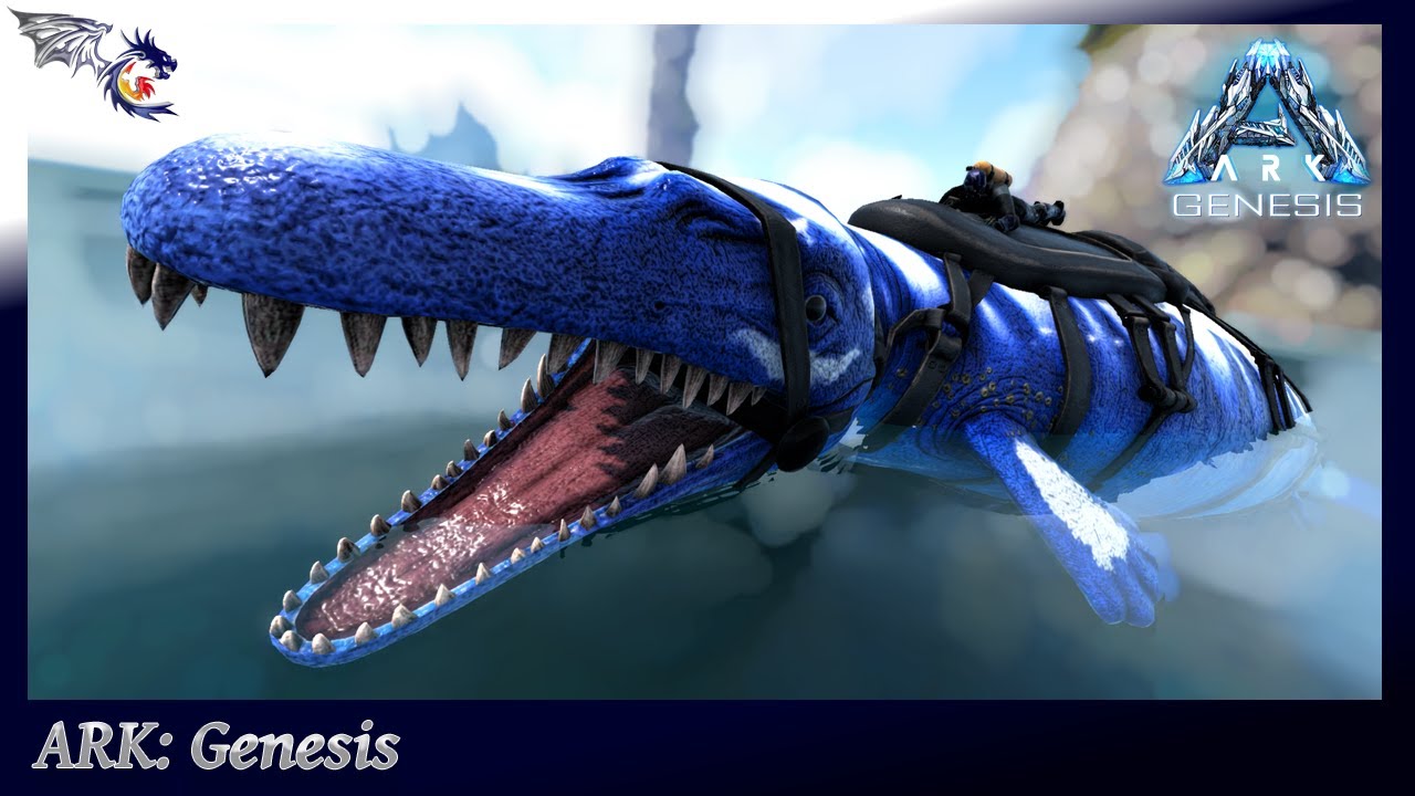Taming X-Basilosaurus & X-Ichthyosaurus In The Ocean Biome | ARK: Genesis [S2E8]