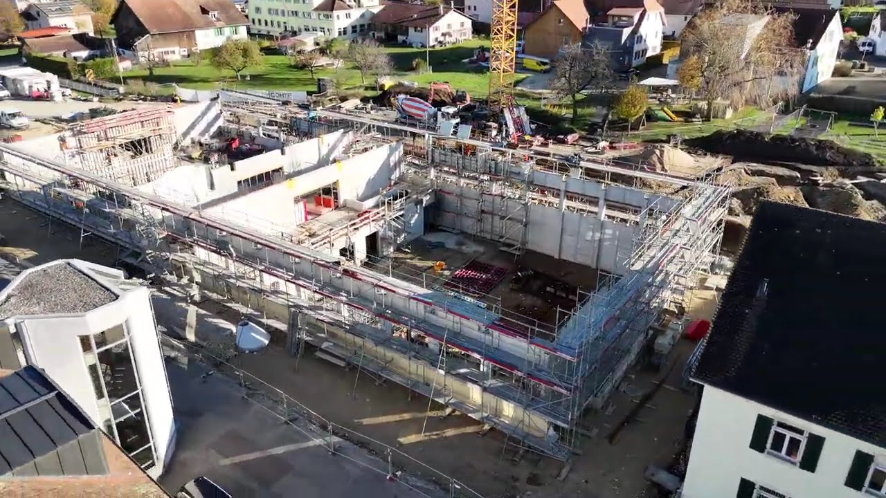 Construction d'un bâtiment scolaire à Courtételle @LesFilsdeMarcJoliatSA www.joliat.ch