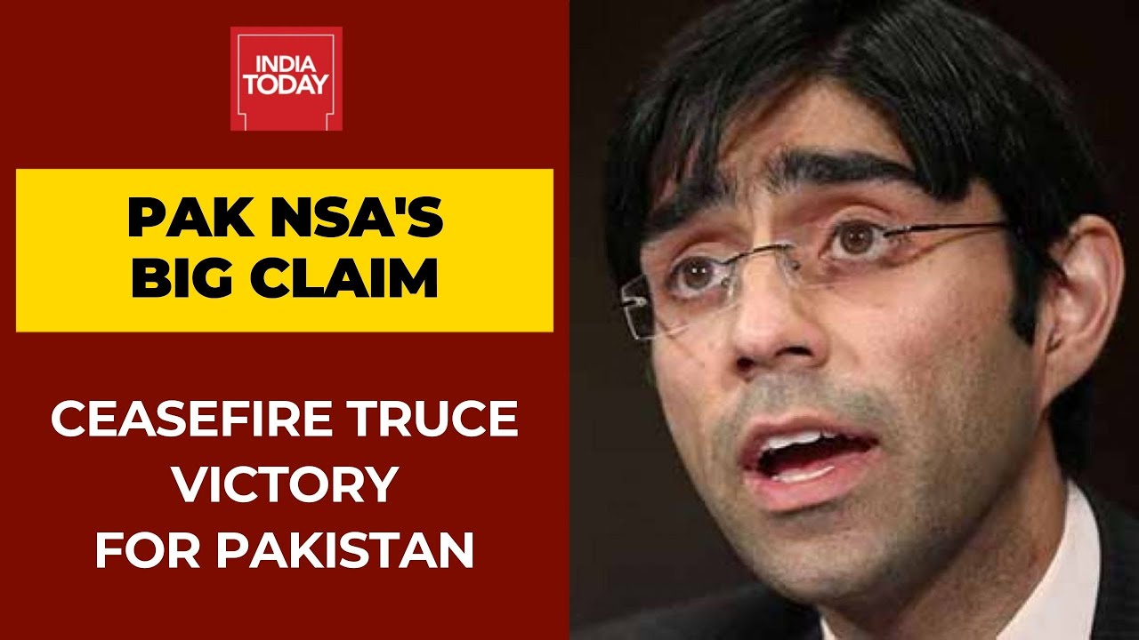 Pakistan&rsquo;s NSA Moeed Yusuf Says Ceasefire Truce Victory For Pakistan