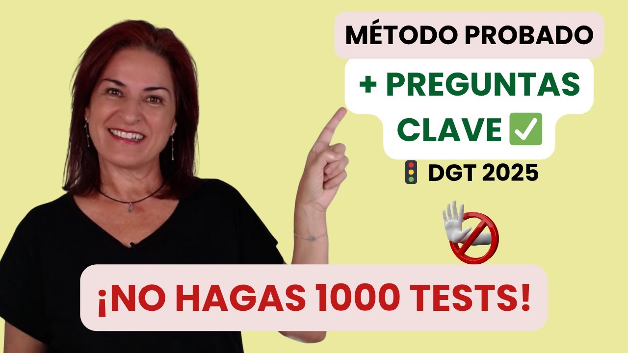 Aprobar la Teórica DGT 2025: El Método + 10 Preguntas que Siempre Caen 🚦✅
