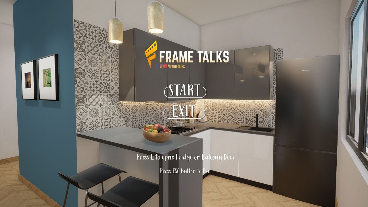 Unreal Engine 4 - 3D Interior Interactive Video Walkthrough | Architectural walkthrough #ue5