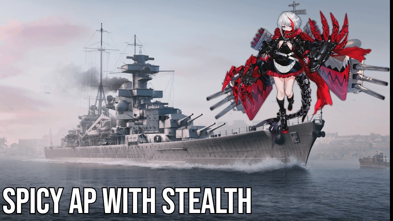 Bl&uuml;cher with AL Graf Spee | World of Warships: Legends