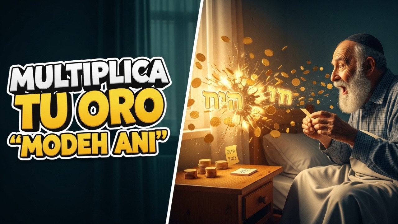 MODEH ANI: Di estas 2 PALABRAS HEBREAS y mira cómo tu DINERO se multiplica