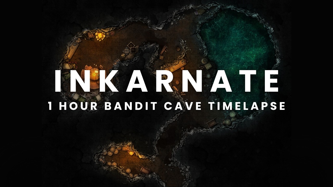1 Hour Bandit Cave Inkarnate Timelapse Commentary Tips & Tricks