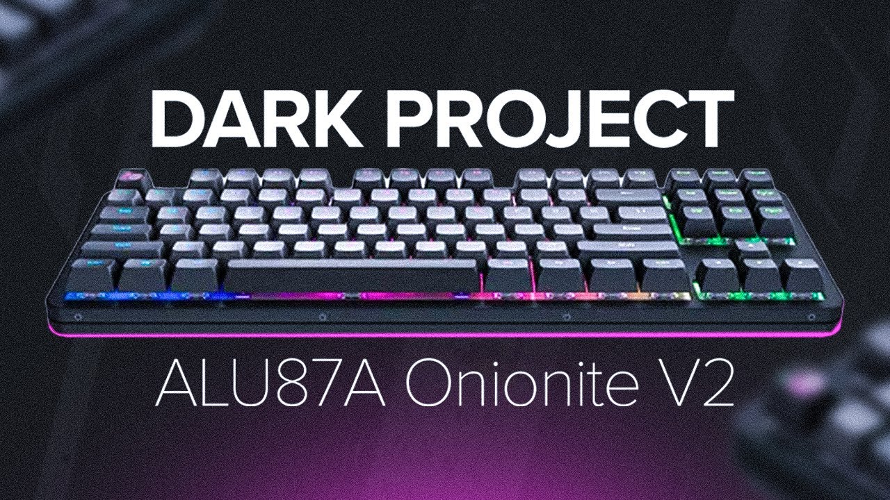 Ziemniak poprawił swoją klawiaturę! Sprawdzam Dark Project Onionite V2