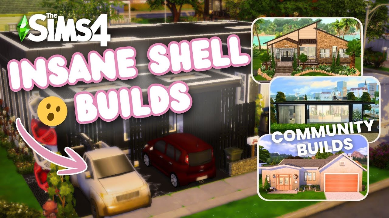 👉 These Sims 4 Shell Builds Are INSANE
