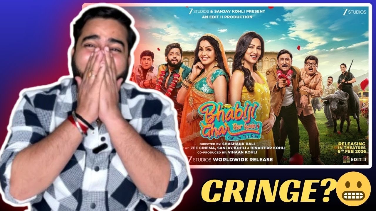 Bhabhi Ji Ghar Par Hai Movie Trailer Reaction | Comedy Ya Cringe? 😂🔥  Ravi K | Shubhangi A | Aasif S