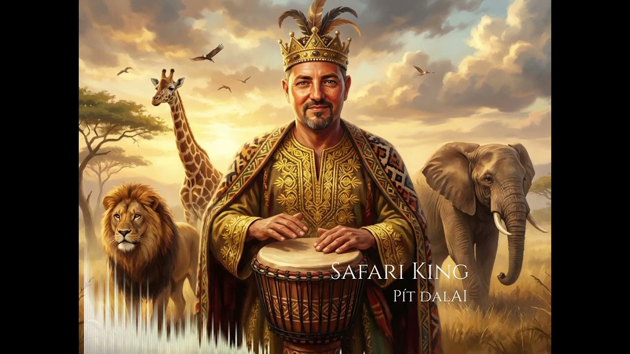 Safari King - (Modern Afrobeats / Cinematic Tribal Percussion Készült: Suno AI közreműködésével)