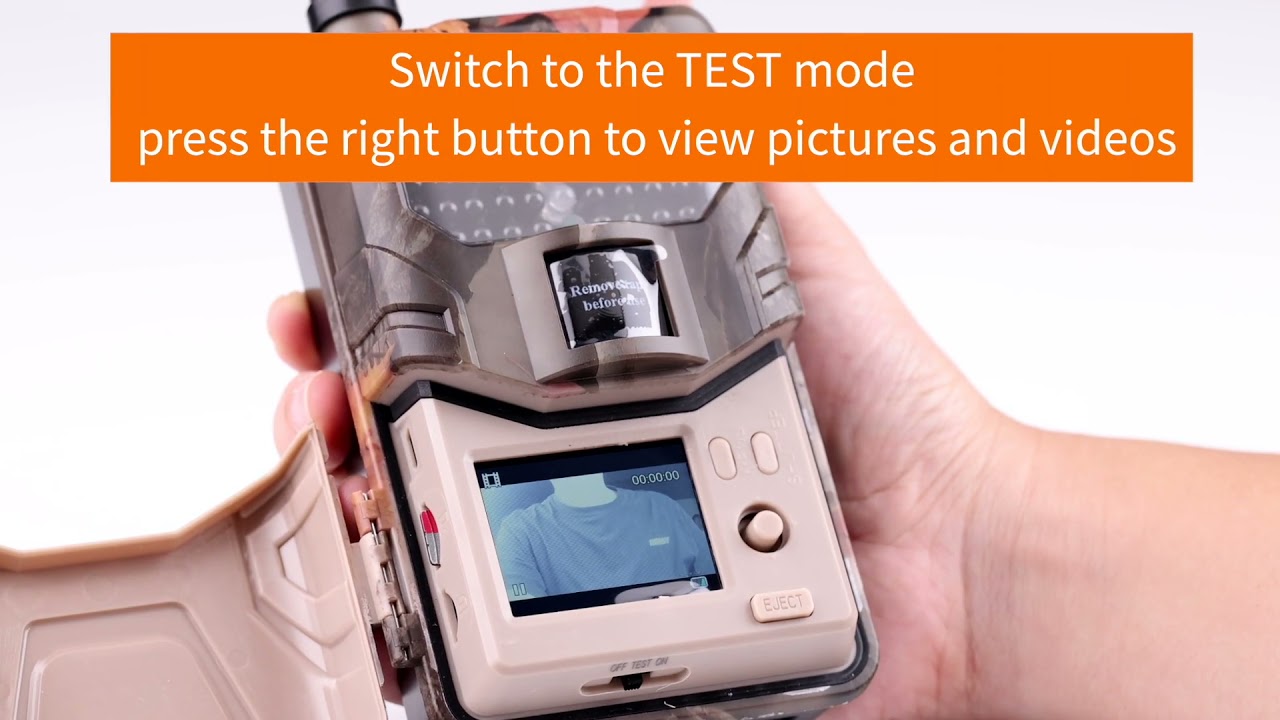 GW01.0215 4G Cellular Trail Cameras