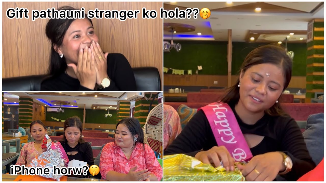 PART-2||unboxing my birthday gifts 🎁 ||feri pani strangerko gift 🥹||#shovathapamagar