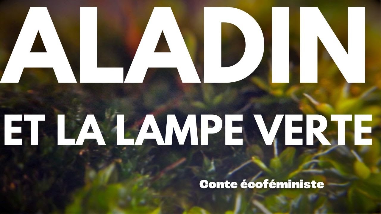 🌿✨ Aladin et la lampe verte – Conte écoféministe illustré en images végétales et sable