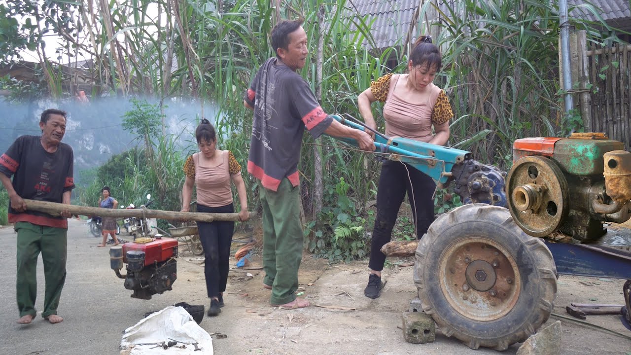 Thanh - Mechanical Girl. Help Farmer Repair and Restore Severely Damaged Field Plow