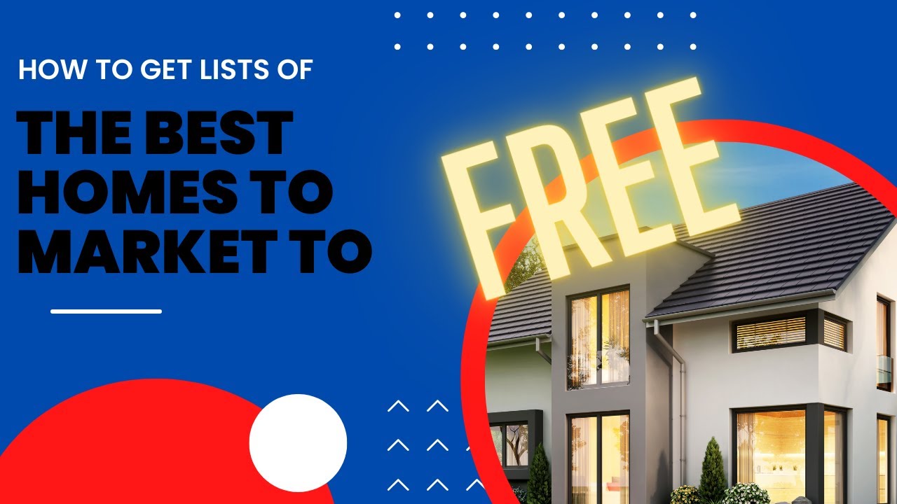 How to get FREE residential mailing lists