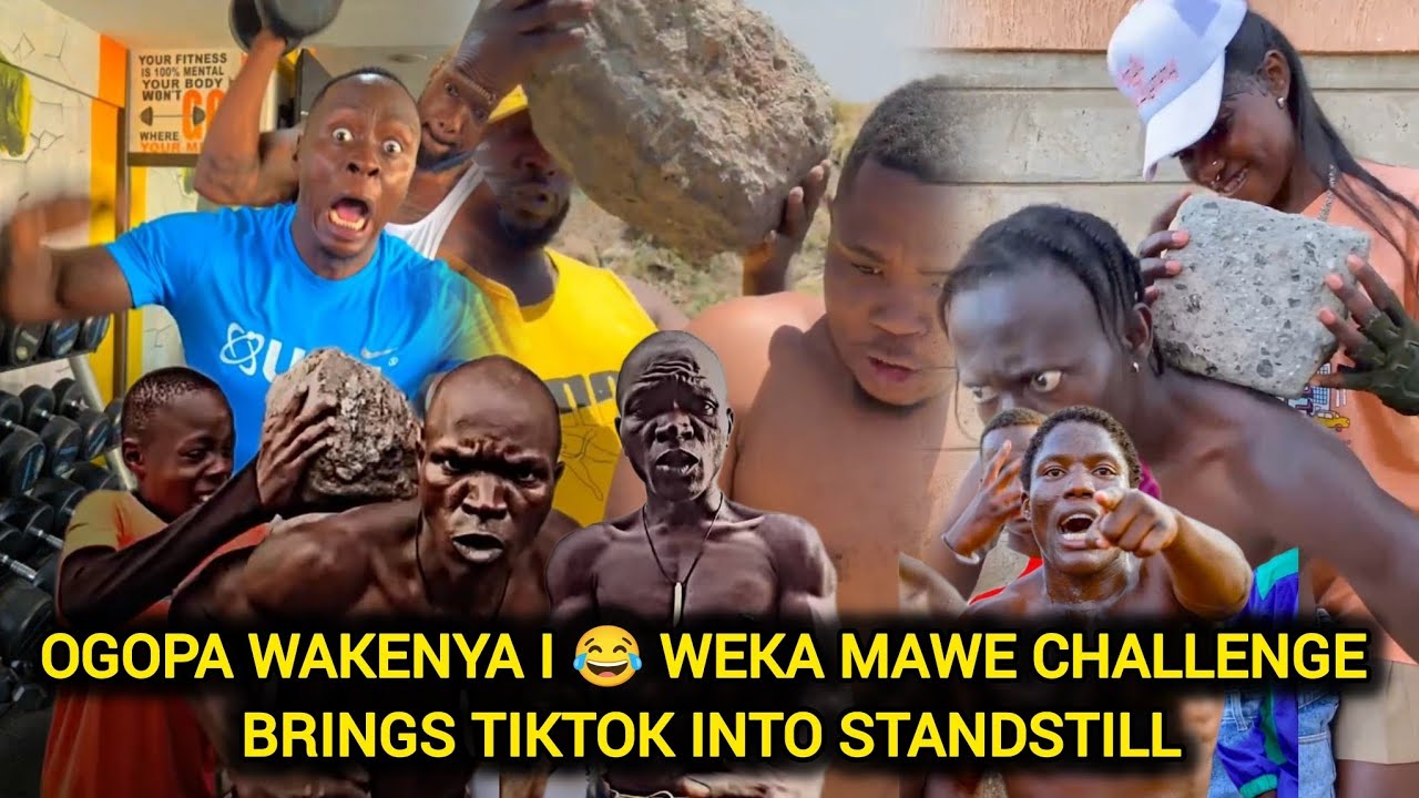 OGOPA WAKENYA 😂 WEKA MAWE CHALLENGE BRINGS TIKTOK INTO STANDSTILL 😂 MBAVU DESTROYER VS MAJEMBE MATCH