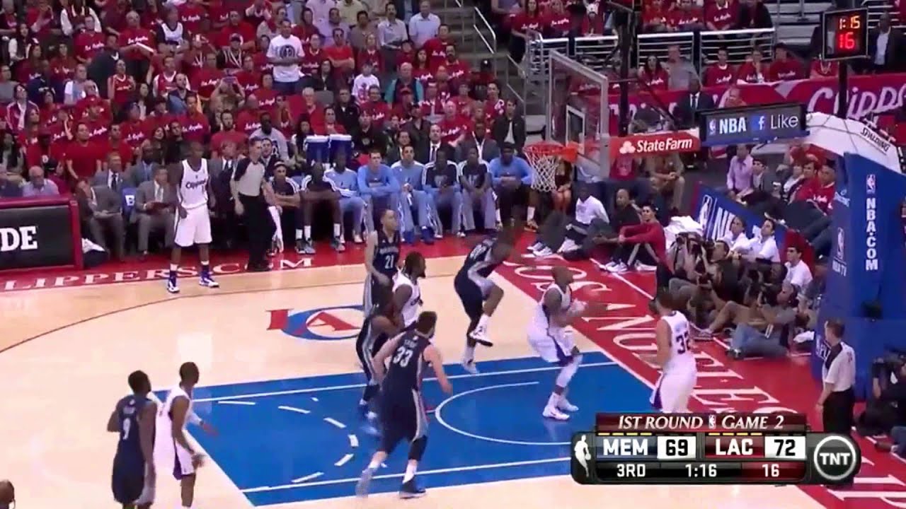 Chris Paul 24pts Game Winner, Full Highlights vs the Memphis Grizzlies Gm 2 Playoff 2013