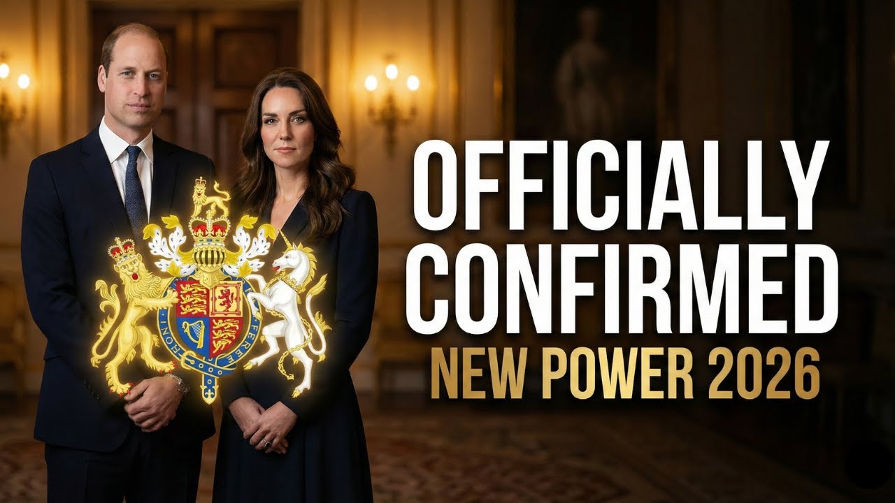 Breaking! William & Catherine Set for Historic Royal Honour in 2026 – A New Era Starts