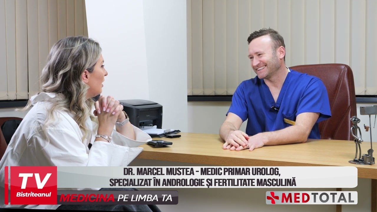 Dr. Marcel Mustea - medic primar urolog, specializat &icirc;n andrologie și fertilitate&nbsp;masculină