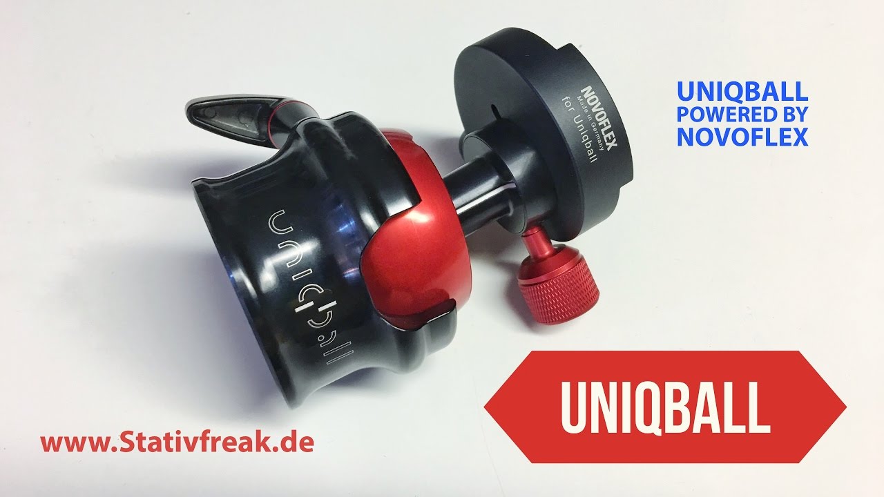 Stativfreak - Uniqball - powered by NOVOFLEX