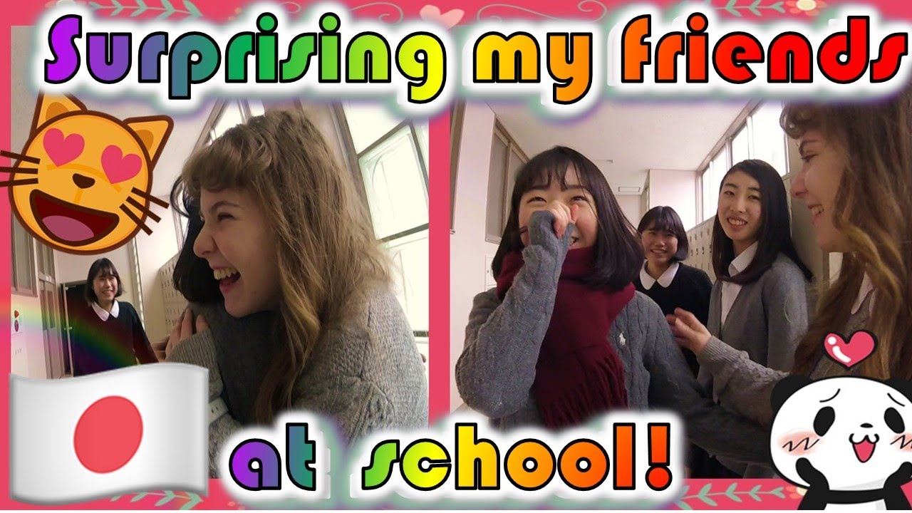 Surprising my Friends in Japan! (Going back to my Japanese high school)
