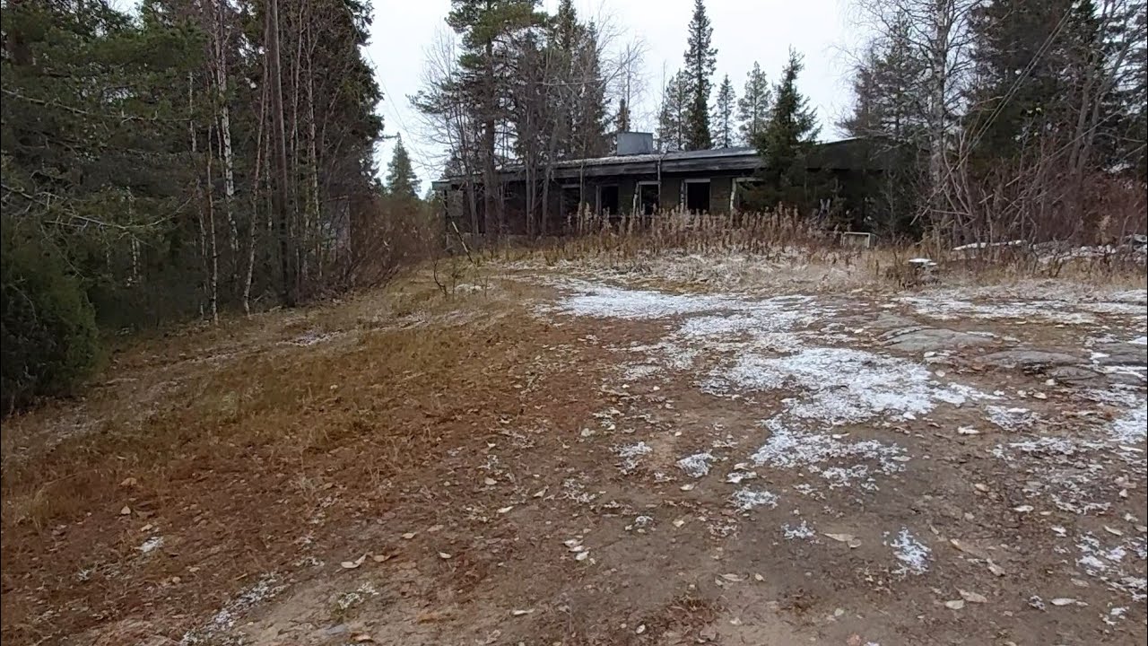Urbex Laskettelukeskuksen jämät ja komeita maisemia.