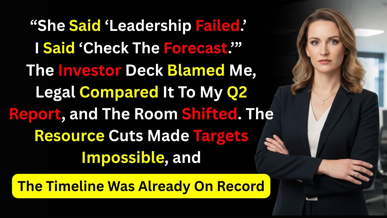 They Told Investors I Missed Revenue—My Board Review Showed the Resource Cuts Did